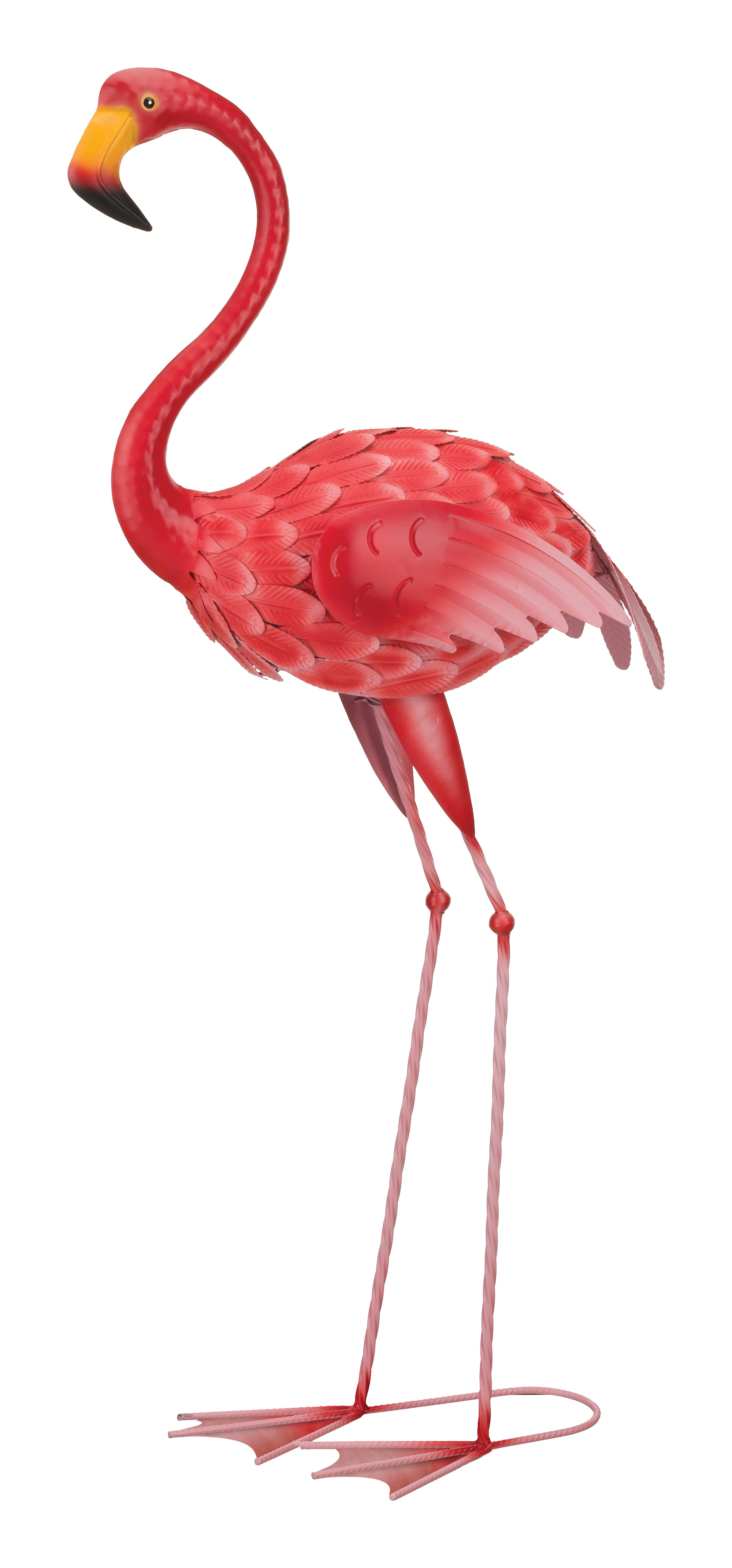 Beachcrest Home Artrip Rocker Flamingo Garden Statue & Reviews