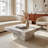 Modern Coffee Table With Stylish Texture Design-432230152