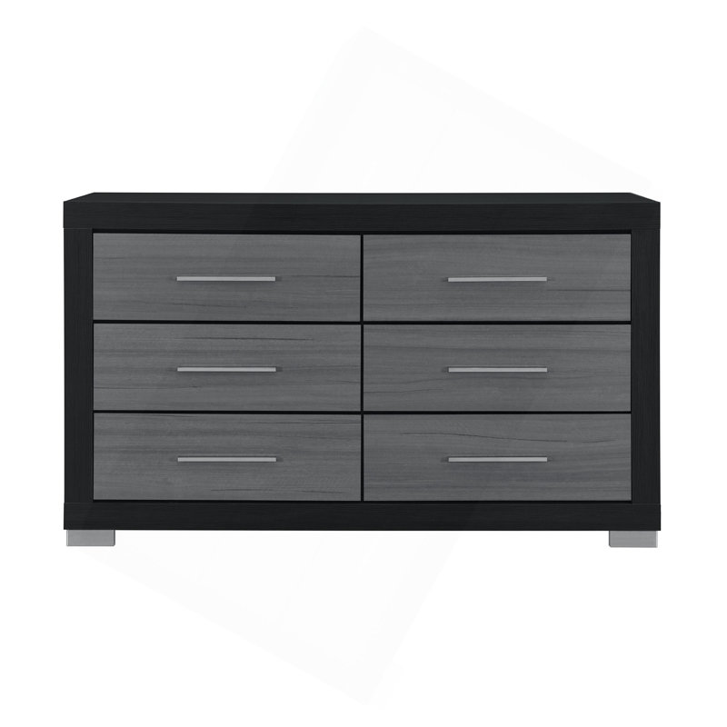 DRESSER NOIR ET GRIS