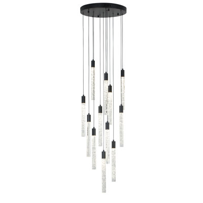 Luminaire suspendu en cristal Eliandra