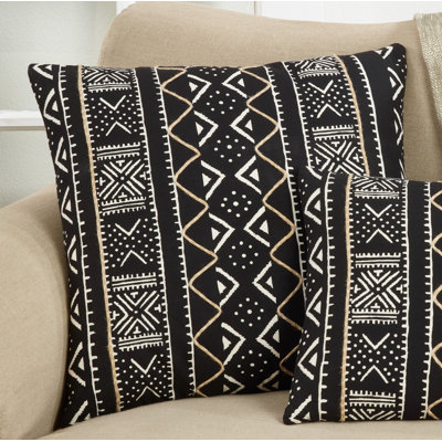 Malian Collection Mud Cloth Pillow, Cover Only