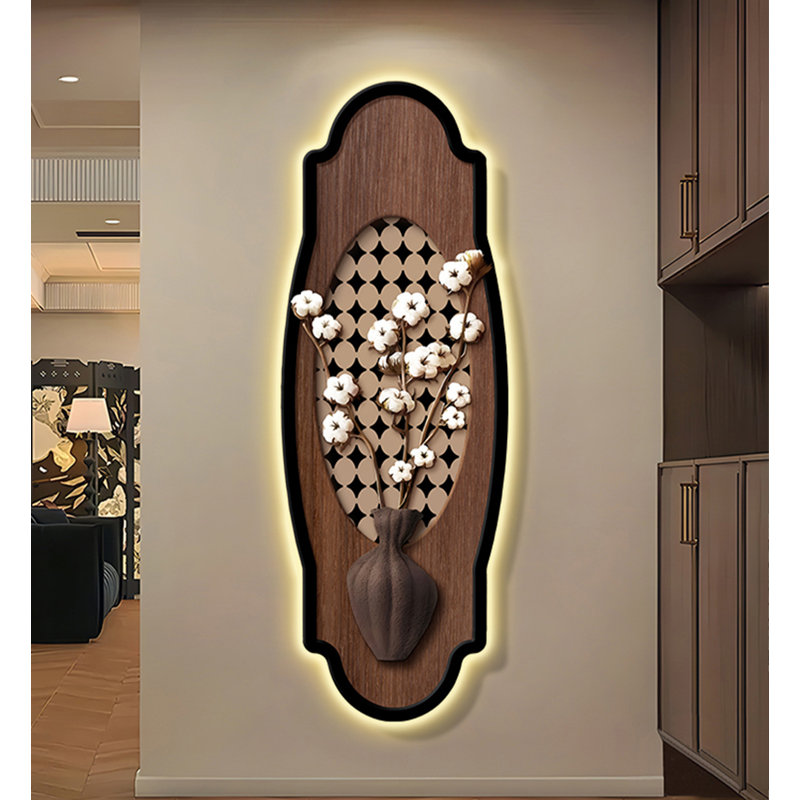 Art mural français rétro français sans cadre, H 39,37 po x l 12,99 po x P 0,79 po