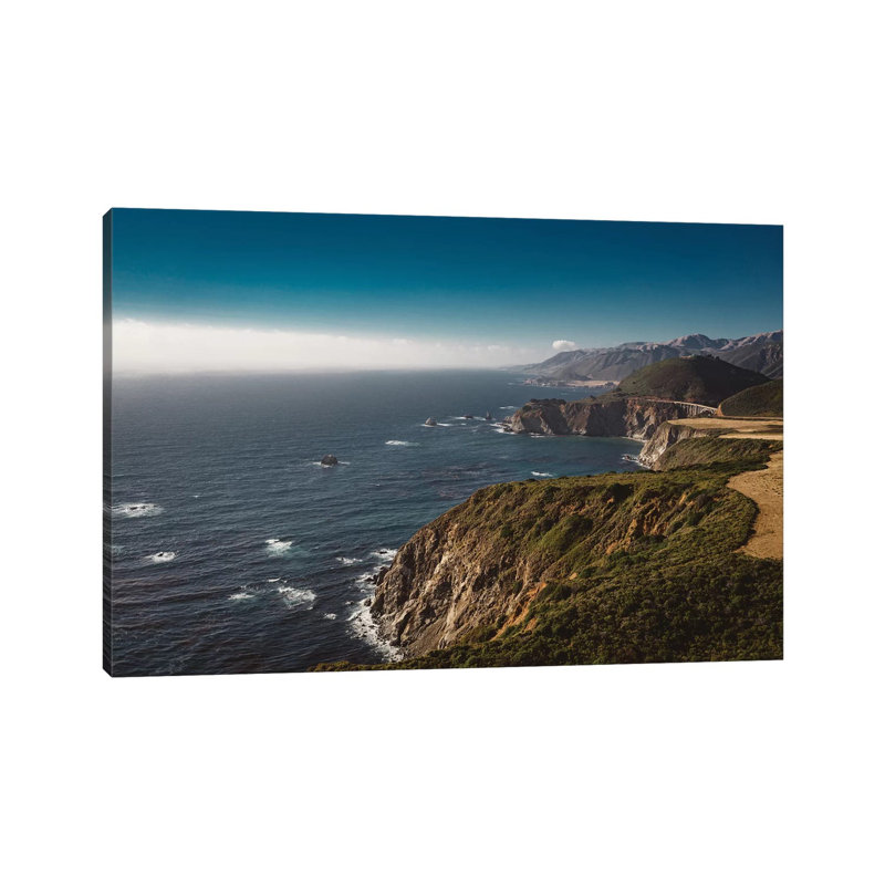 Big Sur California XII 1 Piece Wall Art on Canvas, 30.48cm H x 45.72cm W x 1.91cm D, Wrapped Canvas