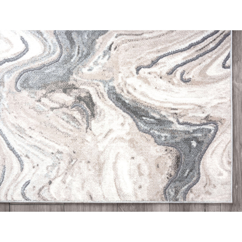 Pisa Abstract Indoor Rug, Rectangle 4' x 6'
