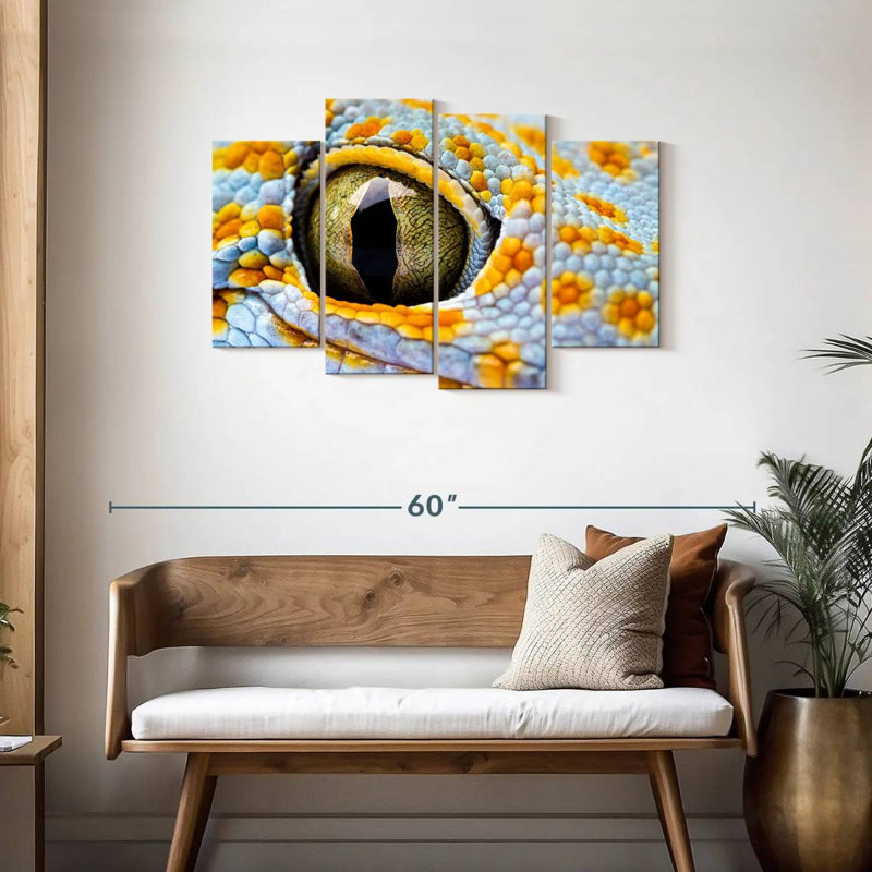 Brampt Gecko Eye, 27" H x 43" W