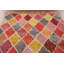 Tapis coloré marocain à motif treillis 5 x 9