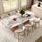 Otelia Large Double Pedestal Dining Set For 6-10 People-1050484436-1050484438