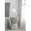 Tabouret de jardin effilé D14x19 Capiz