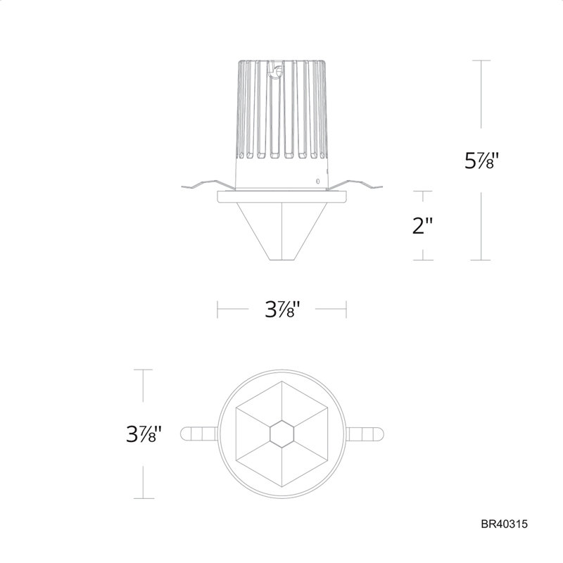 2 in. Tunable 12 W Dimmable Standard Kit