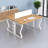 Milaynah 47.24'' W Rectangle Partition Desk