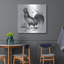 August Grove® «R mobile Rooster» par Art Licensing Studio, art mural en métal-161969208