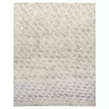 White Alchemy Modern Wool Silk Blend Rug - 8'1"x 10'
