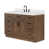 Brown Oak / Matte Black