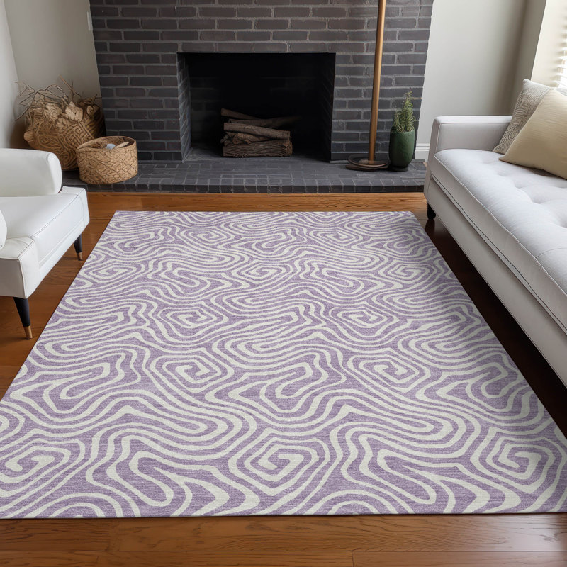  Machine Washable Indoor/Outdoor Chayden ACN1030 Rug, Rectangle 8' x 10'