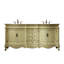 Ensemble de meuble-lavabo double de 72 po Aurillac-48898684-48898687