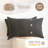 100% Linen Lumbar Pillow Cover 12 X 20 Inch Set Of 2 Rectangular Decorative Pillow Cover With Vintage Triple Coconut Button-120471703