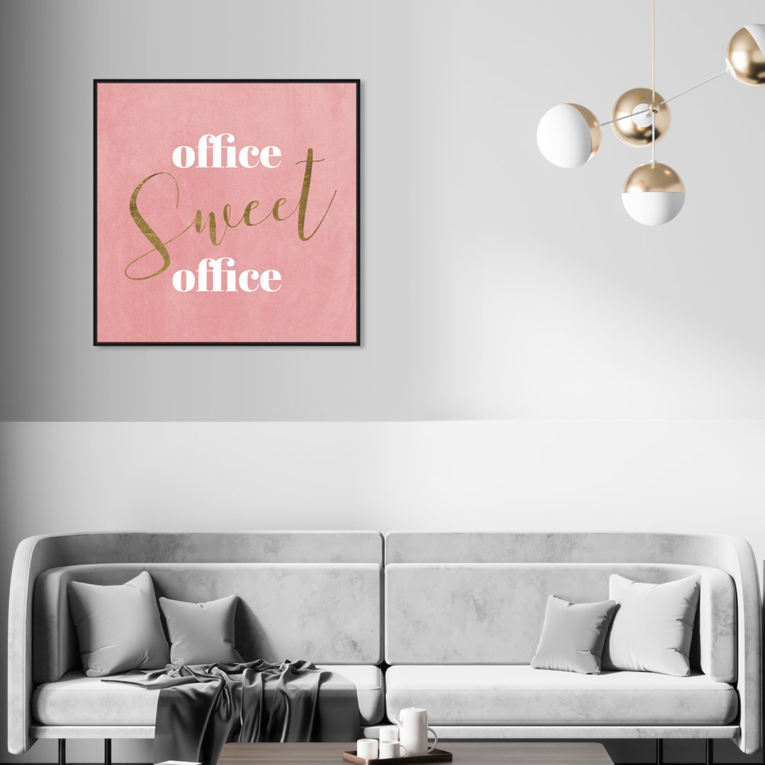 " Typography And Quotes Office " Oliver Gal Prints 
