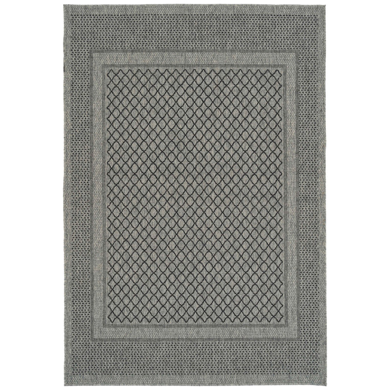 Modern, Transitional, Geometric, Southwestern, Textured High-Low Cut & Loop Rectangle Throw Rug, Rectangle 7'10" x 10'
