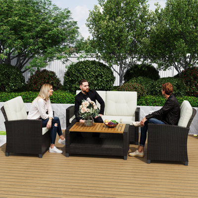 4-Piece Patio Furniture Set