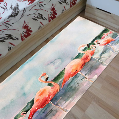 Tapis à poils ultra doux avec motifs circulaires complexes, idéal pour le confort et la décoration intérieure
