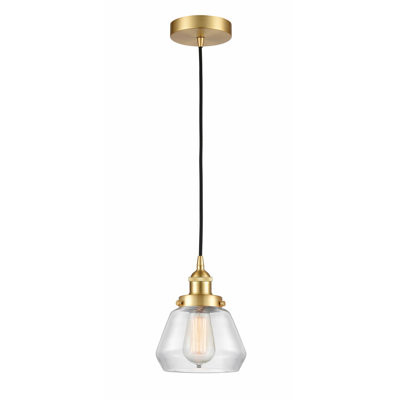 Luminaire suspendu conique à 1 lumière Cahn