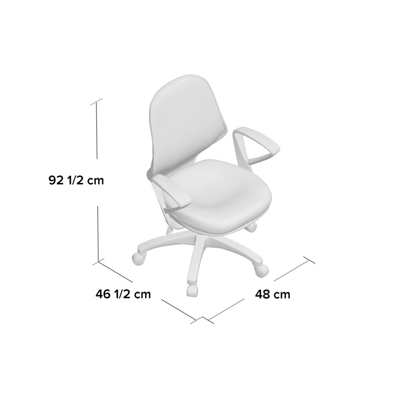 Office Chair, Red