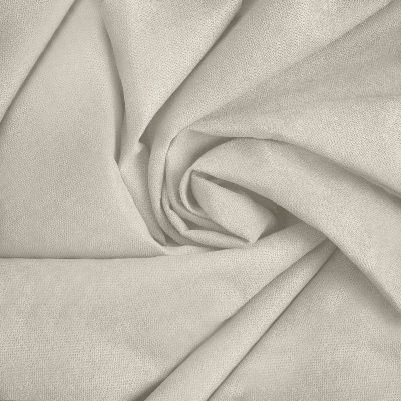 Nalaiyah Velvet Chenille Cushion Covers with Filler Pads, Cream/Chocolate