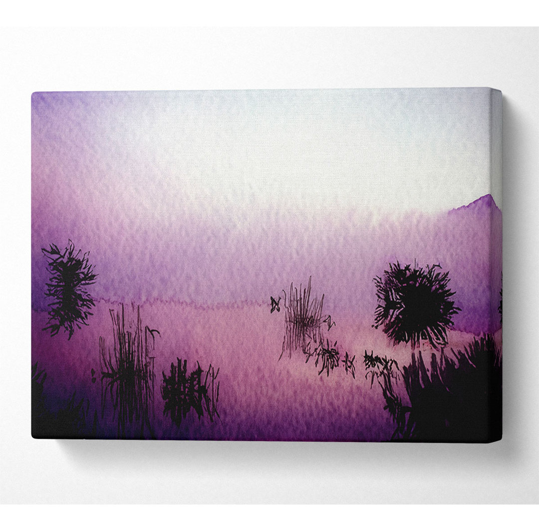 Lilac Pink Mist - Kunstdrucke auf Leinwand