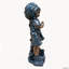 Ensemble de statue de jardin en oxyde de magnésium pour garçon et fille, ornement d'extérieur pour la cour, la pelouse et le patio