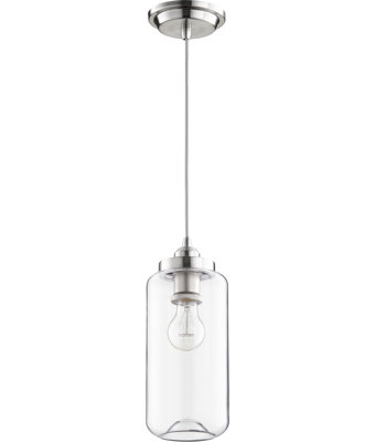 Luminaire suspendu cylindrique à 1 lumière Rayner
