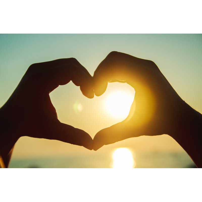 Heart of the Hands - Photographie sur toile tendue, L 12 po x H 8 po