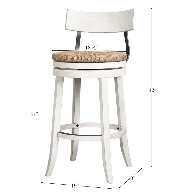 Tabouret de bar 31 po Natural Seagrass