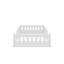 Lit plateforme en bois avec garde-corps-106501201