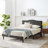 Kempst Upholstered Bed with Adjustable Headboard & Solid Wooden Slats, Under Bed Storage, No Box Spring Needed-818064137-817837571