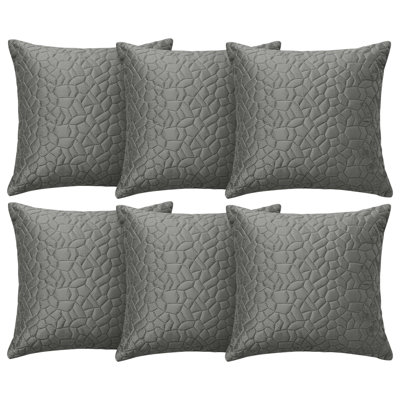 Aspire Homeware Geometric Square Velvet Cushion Covers