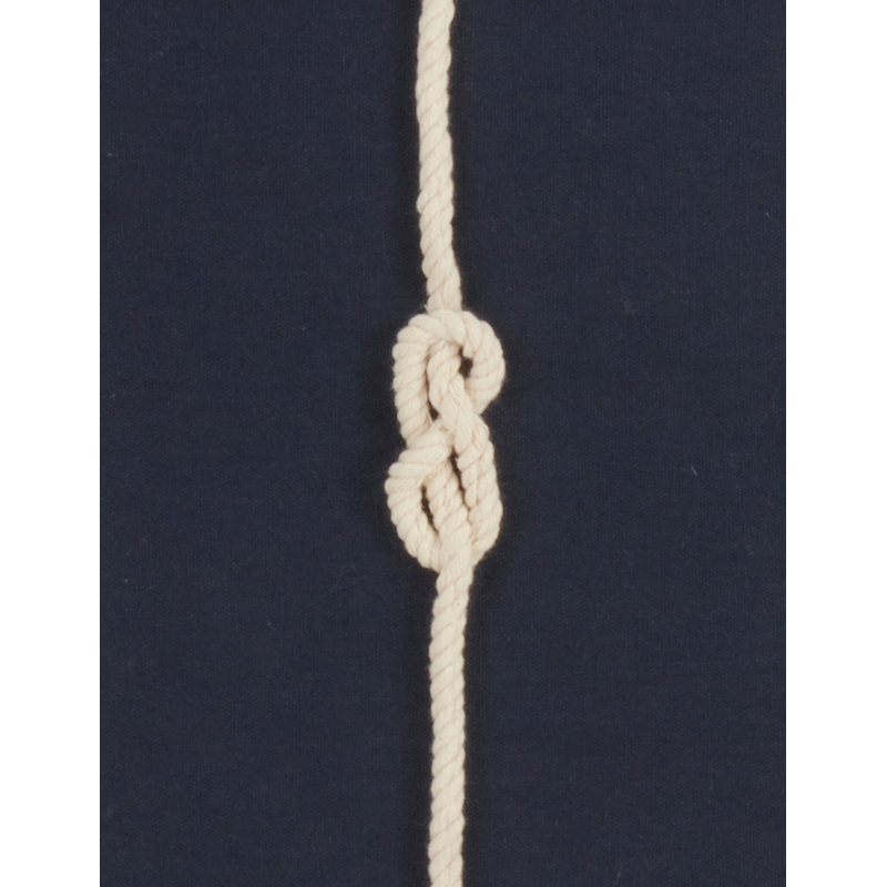 Coussin décoratif intérieur / extérieur en coton Corda Di Mare