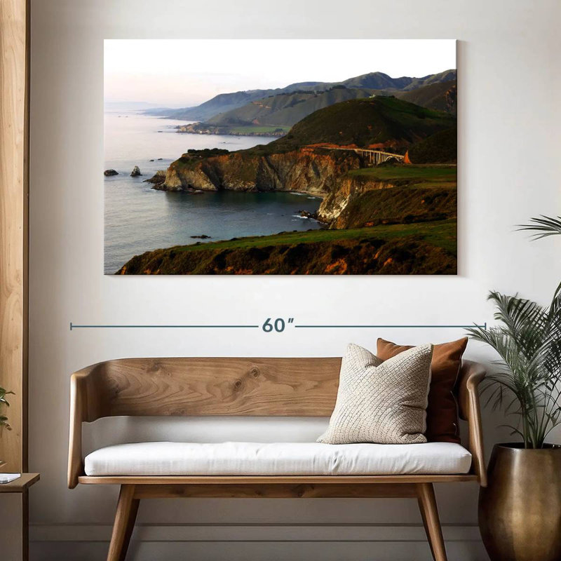 Gillard Big Sur Cliffs, 34" H x 51" W