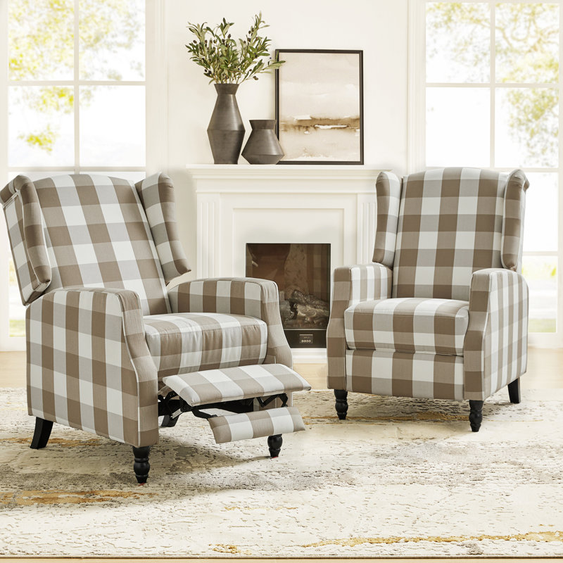 Sobotka Recliner, Tan Check