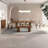 Brown Oval Solid Wood dining Table-366124264
