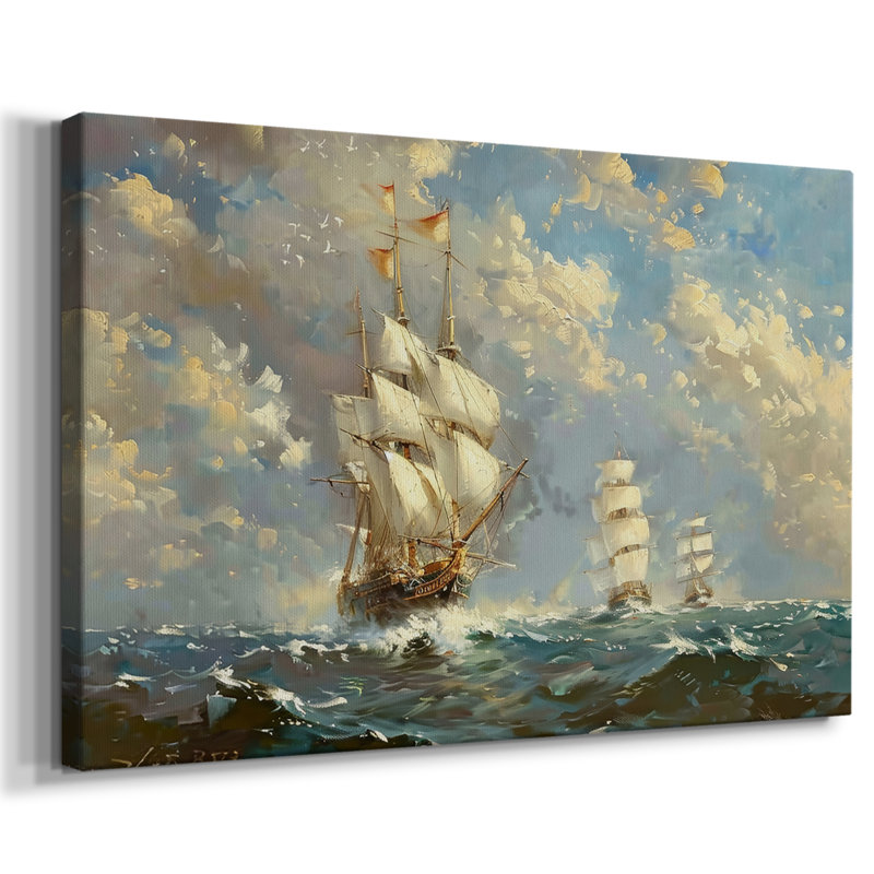 Série Nautical-CLXVII - Cavas enveloppés de galerie, 18 x 27