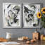 «Electron Net I», ensemble de 2 peintures sur toile encadrées-1044308193-1044308194