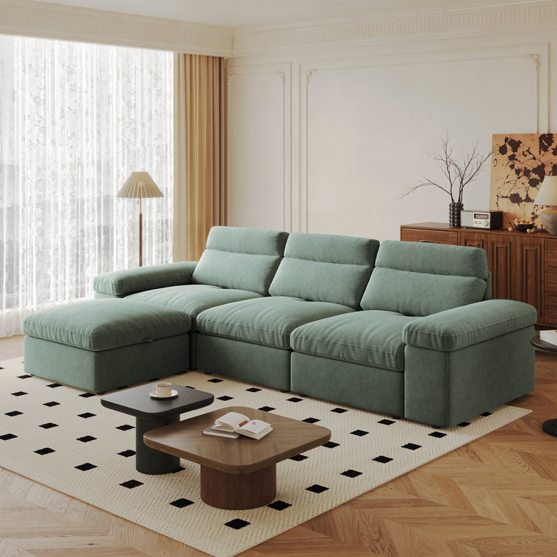 Canapé modulaire, Vert foncé