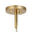 Nolia 8-Light Dimmable Chandelier With Art Deco Accents