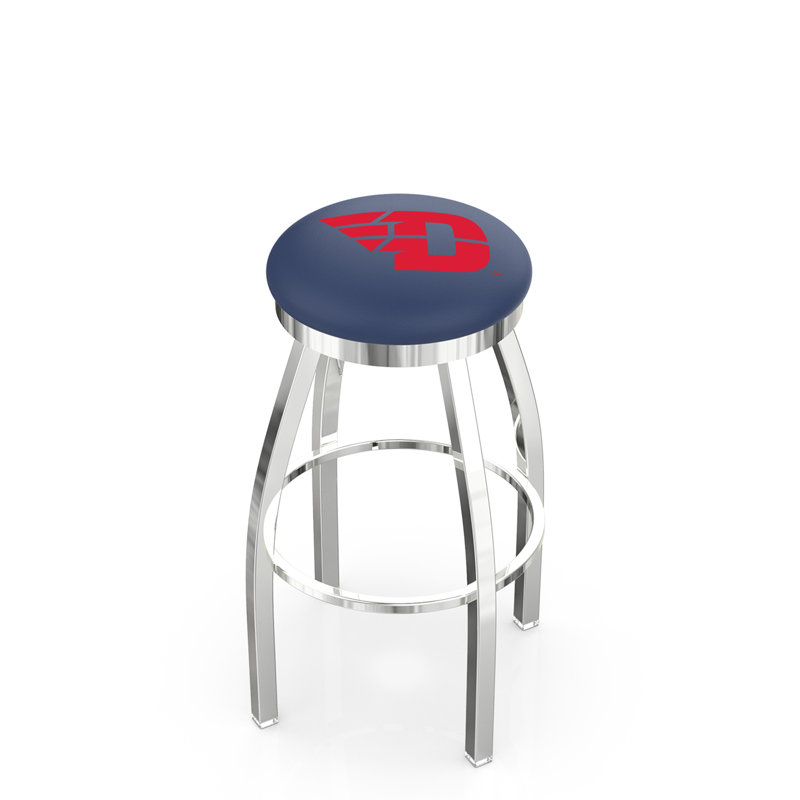 NCAA Swivel Counter and Bar Stool, University of Dayton, "Counter Stool (25" Seat Height)"