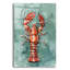  «Aquatic Lobster 2» par Emma Caroline, art mural en verre acrylique, 12 po x 16 po
