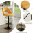 Adjustable Swivel Barstool Set of 2