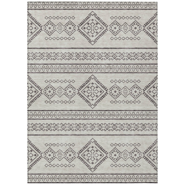 Celeski Washable Southwestern Indoor / Outdoor Rug