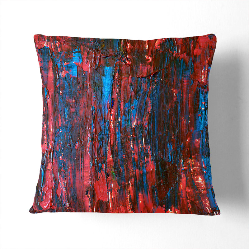 Abstract Square Throw Cushion, 40 x 40 cm