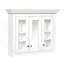 Armoire à pharmacie murale de 35 pouces avec miroir et 5 tablettes réglables, parfaite pour les petites salles de bain et les décors modernes