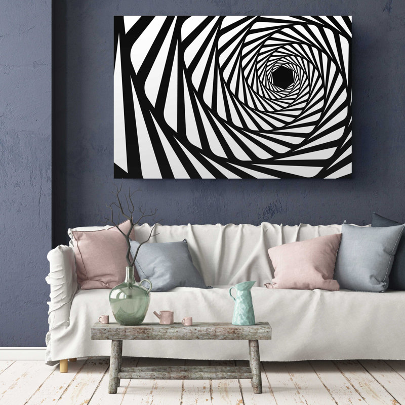 Impression sur toile Aperture Spiral, H 16 po x l 24 po x P 1 po